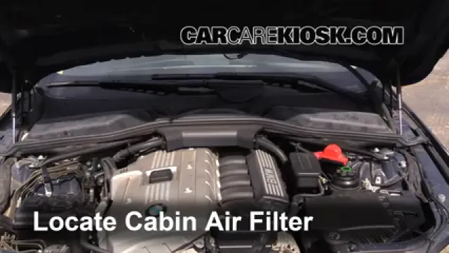 2007 BMW 525i 3.0L 6 Cyl. Air Filter (Cabin) Replace